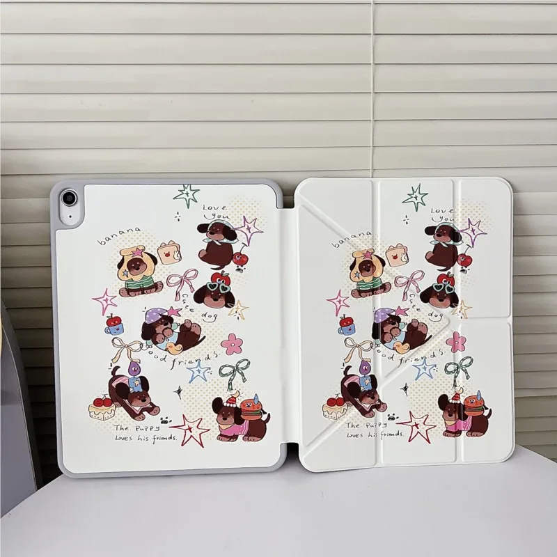 Cartoon Pet Tablet Case with Pen Slot for iPad 7/8/9th 10.2in 10th Gen Air4/5/6/7/8 10.9/11in Pro11 2025 A16 A19 2026 M4 Cover
Cartoon Pet Tablet Case with Pen Slot for iPad 7/8/9th 10.2in 10th Gen Air4/5/6/7/8 10.9/11in Pro11 2025 A16 A19 2026 M4 Cover