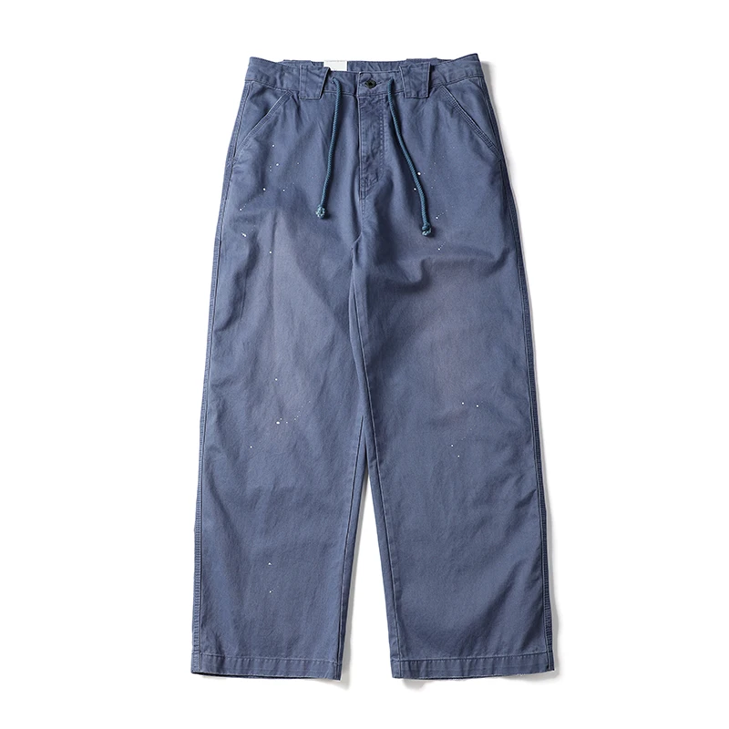 American Vintage Heavy-Duty Washed Solid-Color Straight Workwear Pants 2025 Autumn/Winter New Loose-Fit Casual Cotton Trousers
American Vintage Heavy-Duty Washed Solid-Color Straight Workwear Pants 2025 Autumn/Winter New Loose-Fit Casual Cotton Trousers