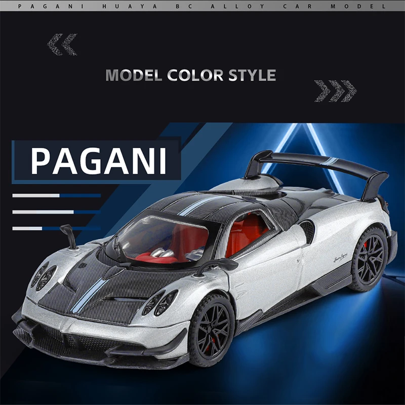1:32 Scale Huayra BC Sports Car High Precision Alloy Model Car Accurate Reduction Sound Light Hobby Collect Kids Toy Gift Orname
1:32 Scale Huayra BC Sports Car High Precision Alloy Model Car Accurate Reduction Sound Light Hobby Collect Kids Toy Gift Orname
