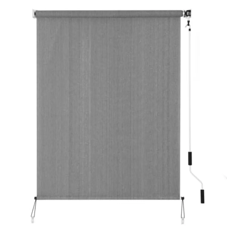 Наружная рулонная штора-тент 4'Ш x 8'В (48''Ш x 96''В) для улицы, без шнуров, с защитой от УФ-излучения, с ручкой-кривошипом
Наружная рулонная штора-тент 4'Ш x 8'В (48''Ш x 96''В) для улицы, без шнуров, с защитой от УФ-излучения, с ручкой-кривошипом