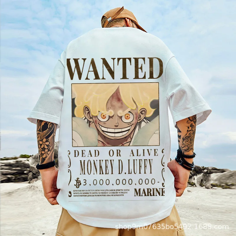 Футболка Luffy большого размера в стиле хип-хоп модная мужская трендовая свободная летняя одежда с короткими рукавами
Футболка Luffy большого размера в стиле хип-хоп модная мужская трендовая свободная летняя одежда с короткими рукавами