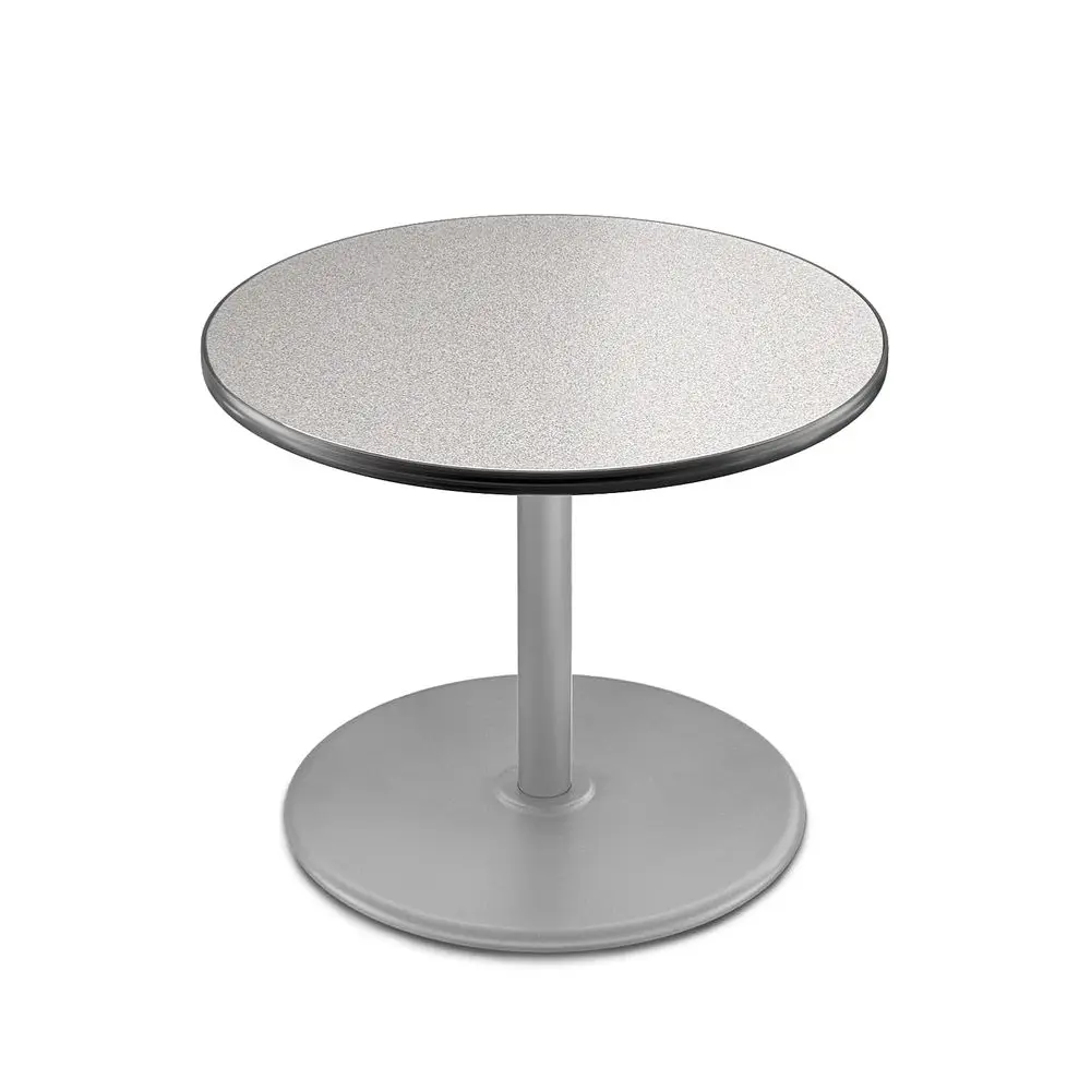 Commercial-Grade 36 Round Breakroom Cafe Table, 30 Height, Gray Nebula Laminate, Round Base
Commercial-Grade 36 Round Breakroom Cafe Table, 30 Height, Gray Nebula Laminate, Round Base