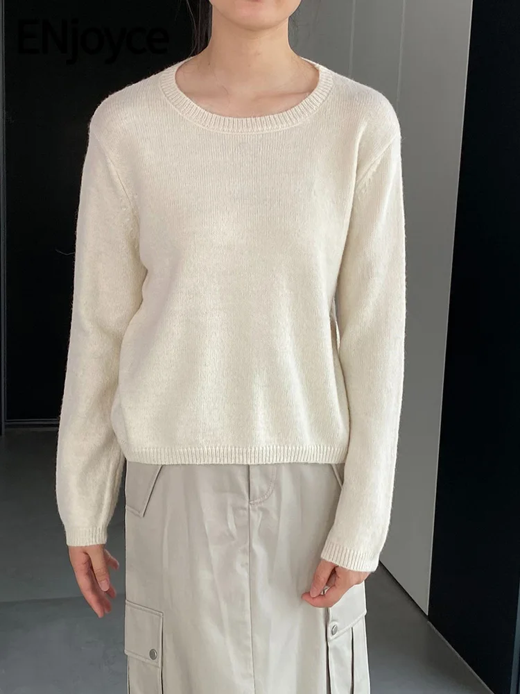 Women Simple Sweaters Knitted Pullovers Ladies Korean Fashion Knitwear 2024 Autumn Winter Casual Long Sleeve Top
Women Simple Sweaters Knitted Pullovers Ladies Korean Fashion Knitwear 2024 Autumn Winter Casual Long Sleeve Top
