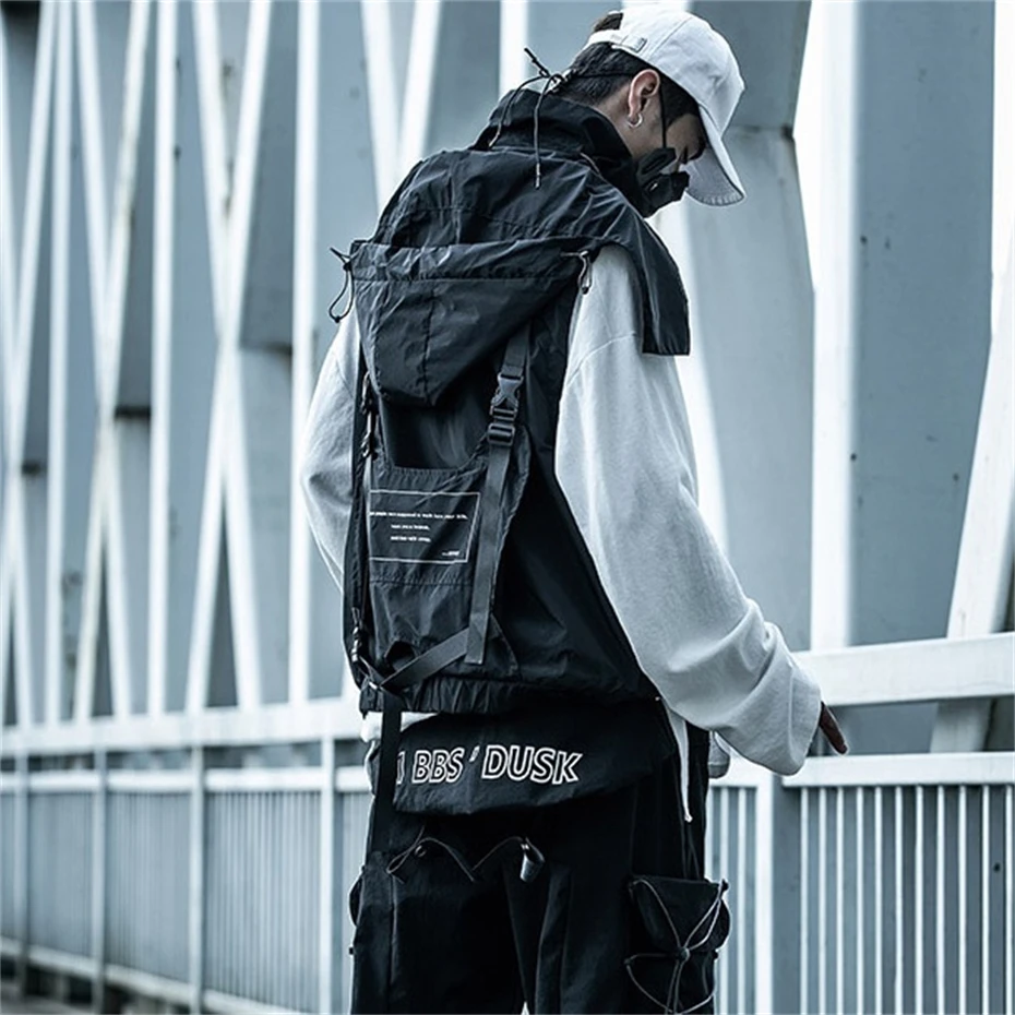 Tactical Hooded Thin Vest Jackets Men Function Multiple Pockets Sleeveless Jackets Coats Men 2025 Spring Casual Vest Waistcoat
Tactical Hooded Thin Vest Jackets Men Function Multiple Pockets Sleeveless Jackets Coats Men 2025 Spring Casual Vest Waistcoat