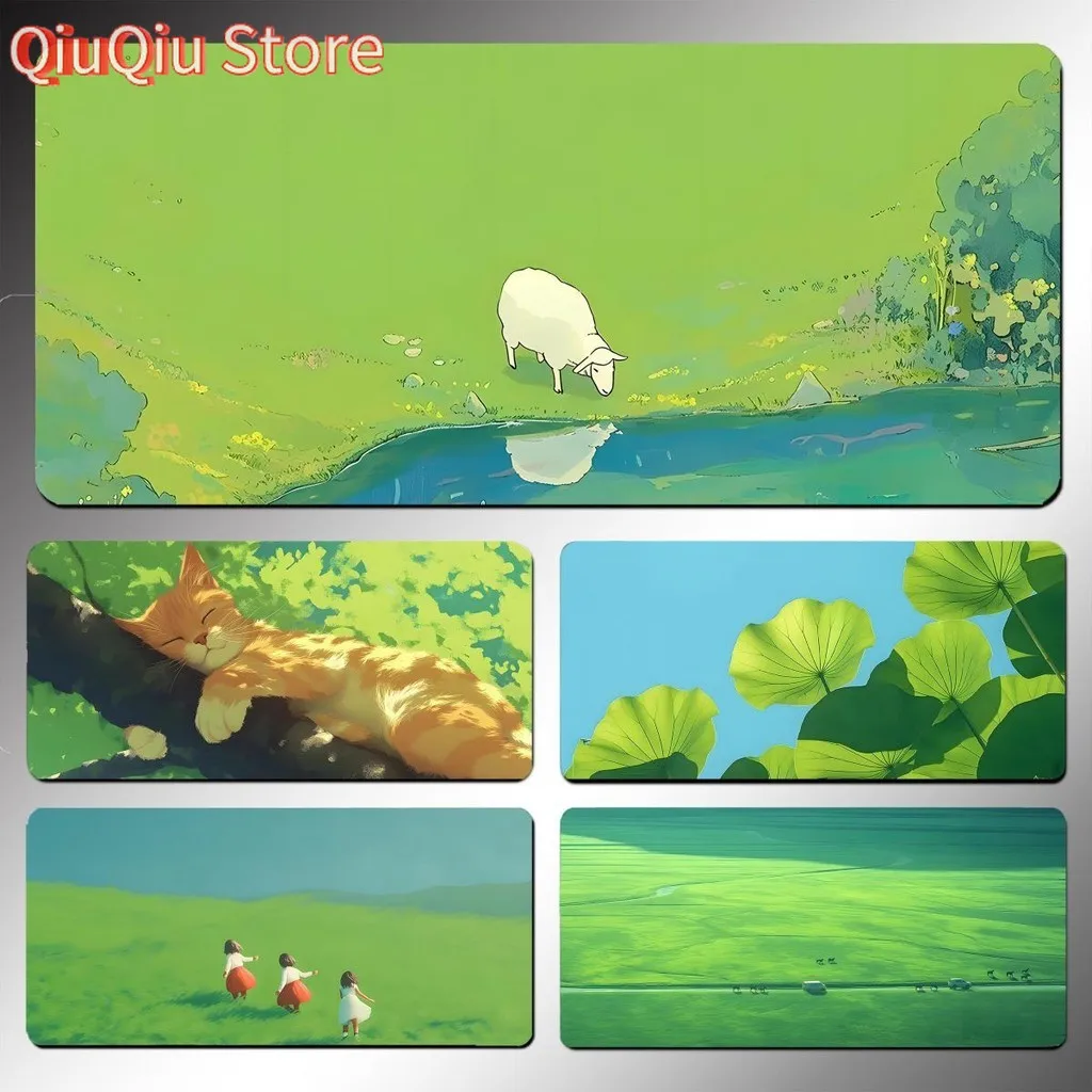 Green Lawn Mouse Pad Thickened Seaming Gaming Office Keyboard Pad Laptop Desk Pad
Green Lawn Mouse Pad Thickened Seaming Gaming Office Keyboard Pad Laptop Desk Pad