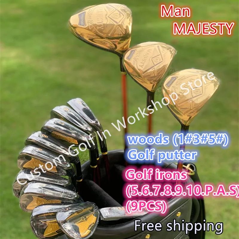 Новые мужские клюшки для гольфа Majesty Prestigio 10, полный набор клюшек для гольфа, полный набор, бесплатная доставка, без сумки
Новые мужские клюшки для гольфа Majesty Prestigio 10, полный набор клюшек для гольфа, полный набор, бесплатная доставка, без сумки