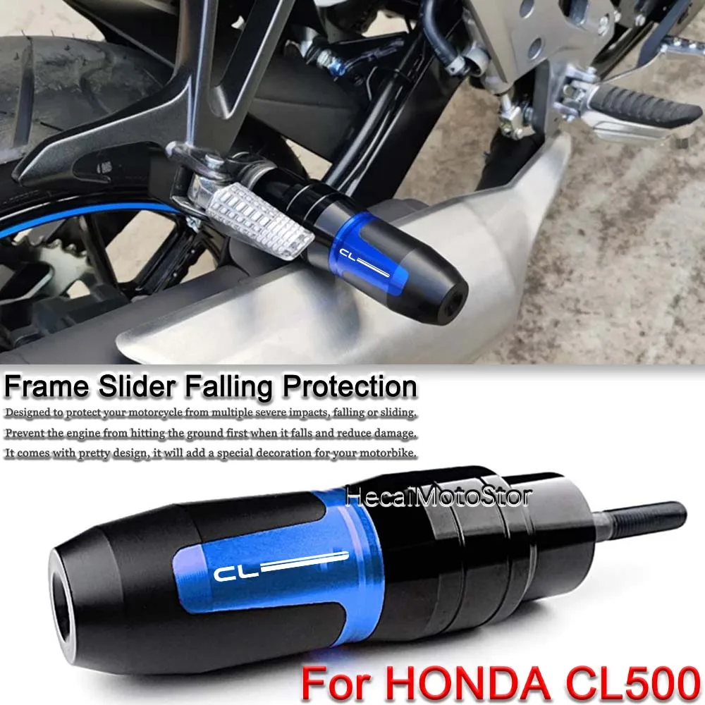 For Honda CL500 cl500 Motorcycle CNC Accessoires Falling protection Exhaust Slider Crash
For Honda CL500 cl500 Motorcycle CNC Accessoires Falling protection Exhaust Slider Crash