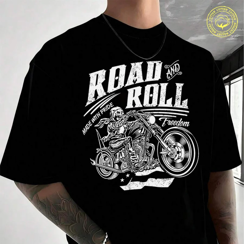 Classic Road Roll Bikes Moto T-Shirt Vintage Clothes Plain Mens Funny T Shirts Casual Tees Harajuku
Classic Road Roll Bikes Moto T-Shirt Vintage Clothes Plain Mens Funny T Shirts Casual Tees Harajuku