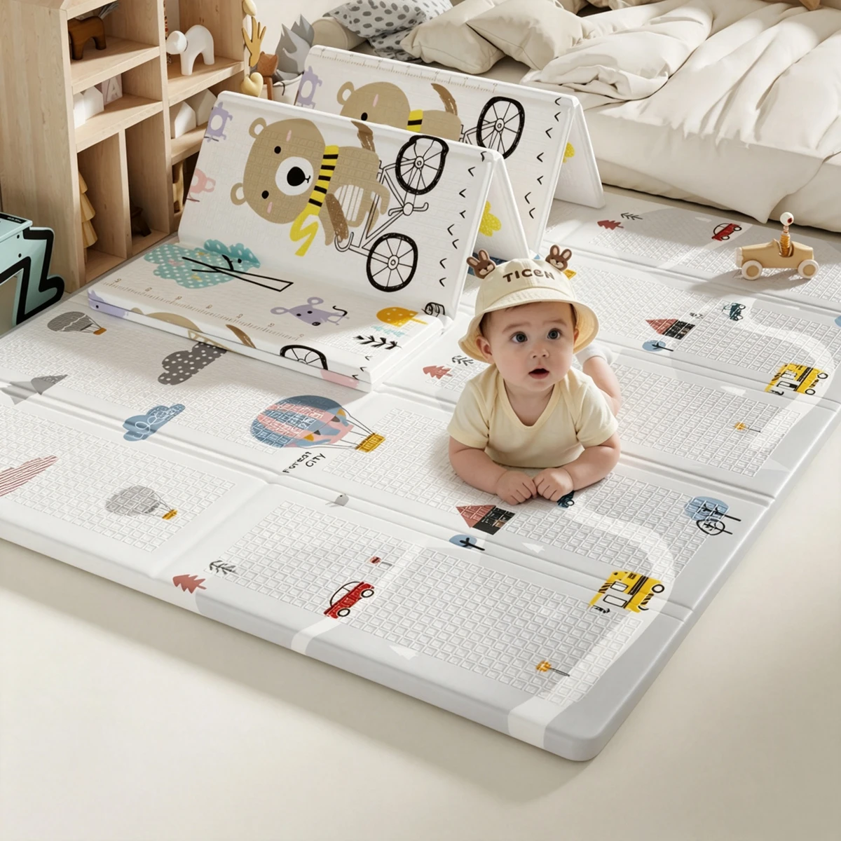 New Foldable Baby Foam Play Mats Playmat Floor Mats Carpet XPE Mats Floor Crawling Rugs Mat Baby Mat Gift for Kids 180cm X100cm
New Foldable Baby Foam Play Mats Playmat Floor Mats Carpet XPE Mats Floor Crawling Rugs Mat Baby Mat Gift for Kids 180cm X100cm