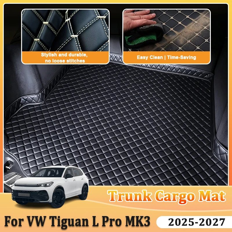 Car Cargo Liner For Volkswagen VW Tiguan L Pro MK3 5-Seats 2025-2027 Storage Pad Boot Rug Carpet Liner Interior Auto Accessories
Car Cargo Liner For Volkswagen VW Tiguan L Pro MK3 5-Seats 2025-2027 Storage Pad Boot Rug Carpet Liner Interior Auto Accessories