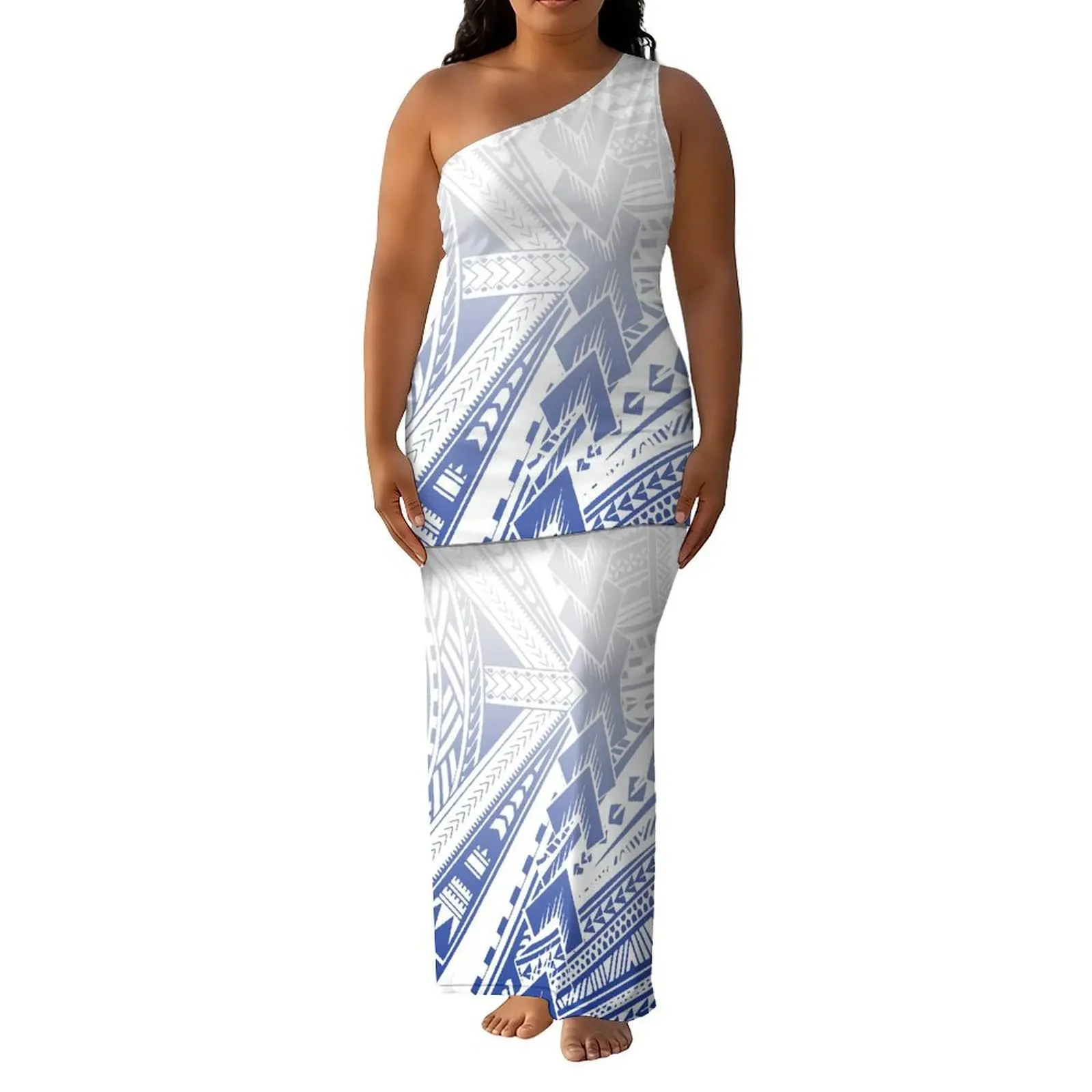 Ethnic Clothing Puletasi Lady's Dress Fashionable And High-Quality Suitable For Parties Sleeveless Polynesian Style
Ethnic Clothing Puletasi Lady's Dress Fashionable And High-Quality Suitable For Parties Sleeveless Polynesian Style