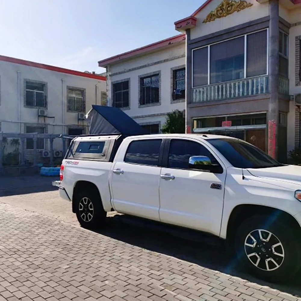 2022 Tundra Semi-High Waterproof Foldable Off-Road Pickup Hardtop Cargo Bed High Quality Aluminum Alloy Tonneau Cover
2022 Tundra Semi-High Waterproof Foldable Off-Road Pickup Hardtop Cargo Bed High Quality Aluminum Alloy Tonneau Cover