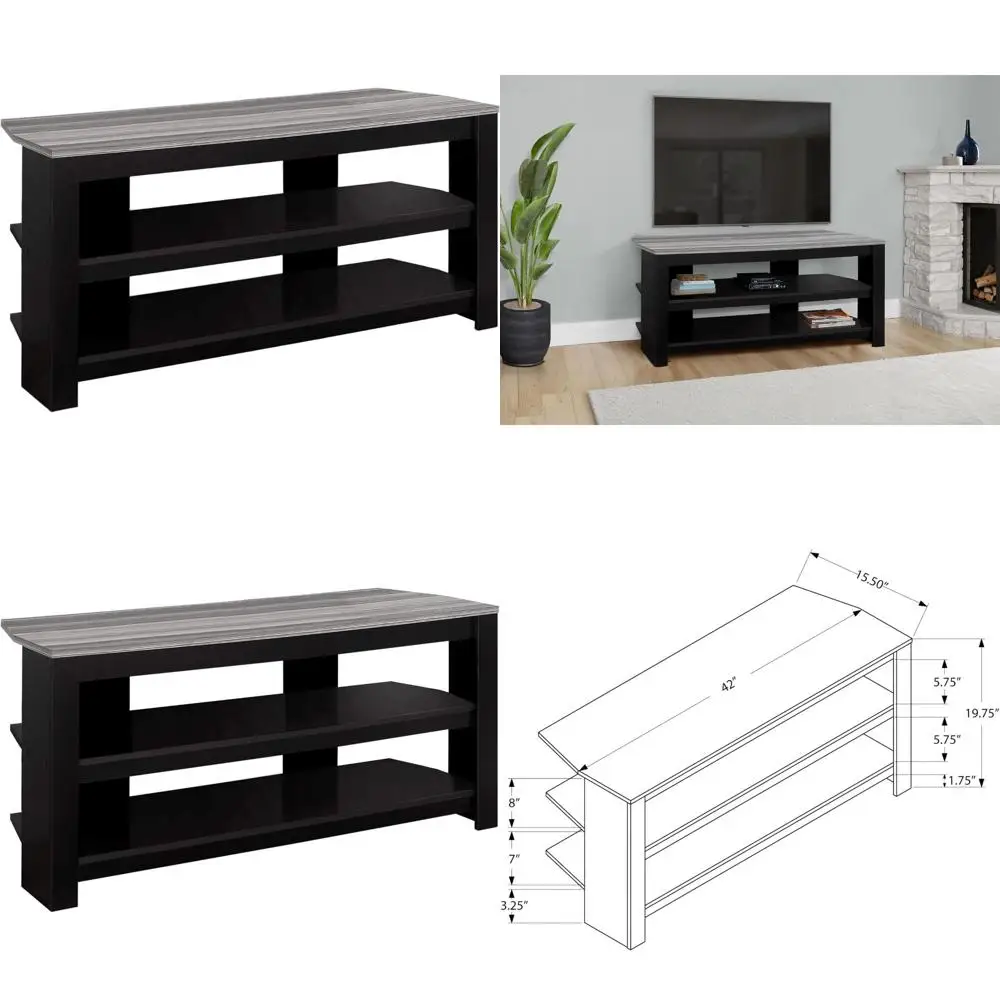 Contemporary Black TV Stand
Contemporary Black TV Stand