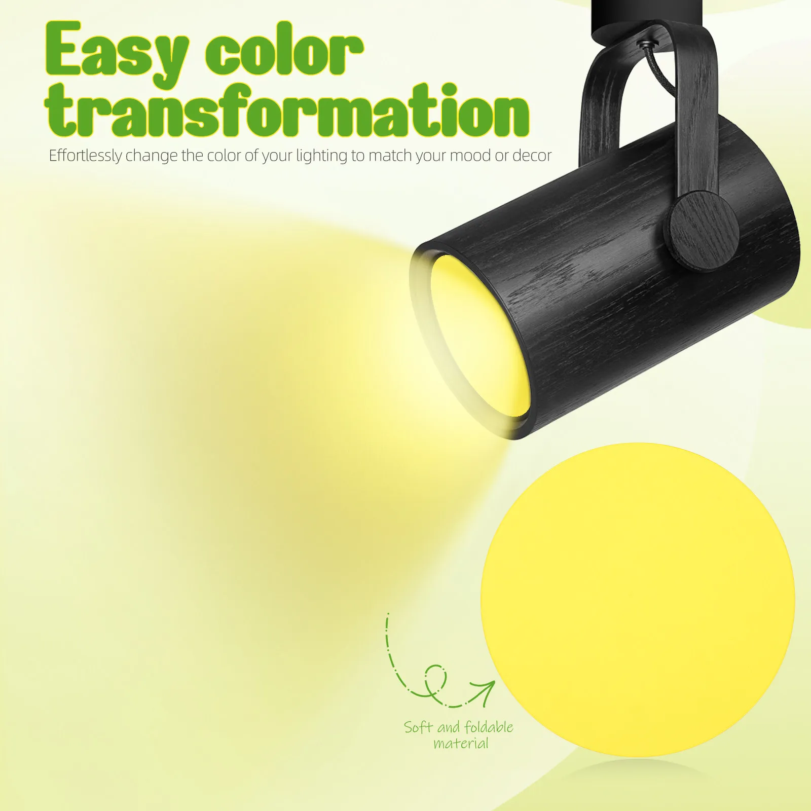 5Pcs Color-Changing Light Diffuser Film Warm Light Correction Sheets Gel Films Home Decor Lighting Transparent Filters
5Pcs Color-Changing Light Diffuser Film Warm Light Correction Sheets Gel Films Home Decor Lighting Transparent Filters