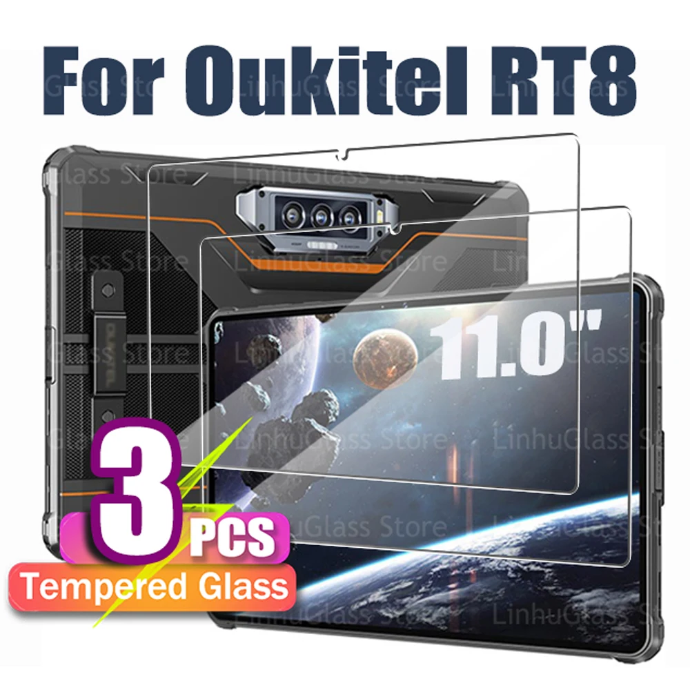 Tempered Glass For OUKITEL RT8 (2024) 11 inch Screen Protector HD 9H Hardness Anti-Fingerprints No Bubbles Protective Film
Tempered Glass For OUKITEL RT8 (2024) 11 inch Screen Protector HD 9H Hardness Anti-Fingerprints No Bubbles Protective Film