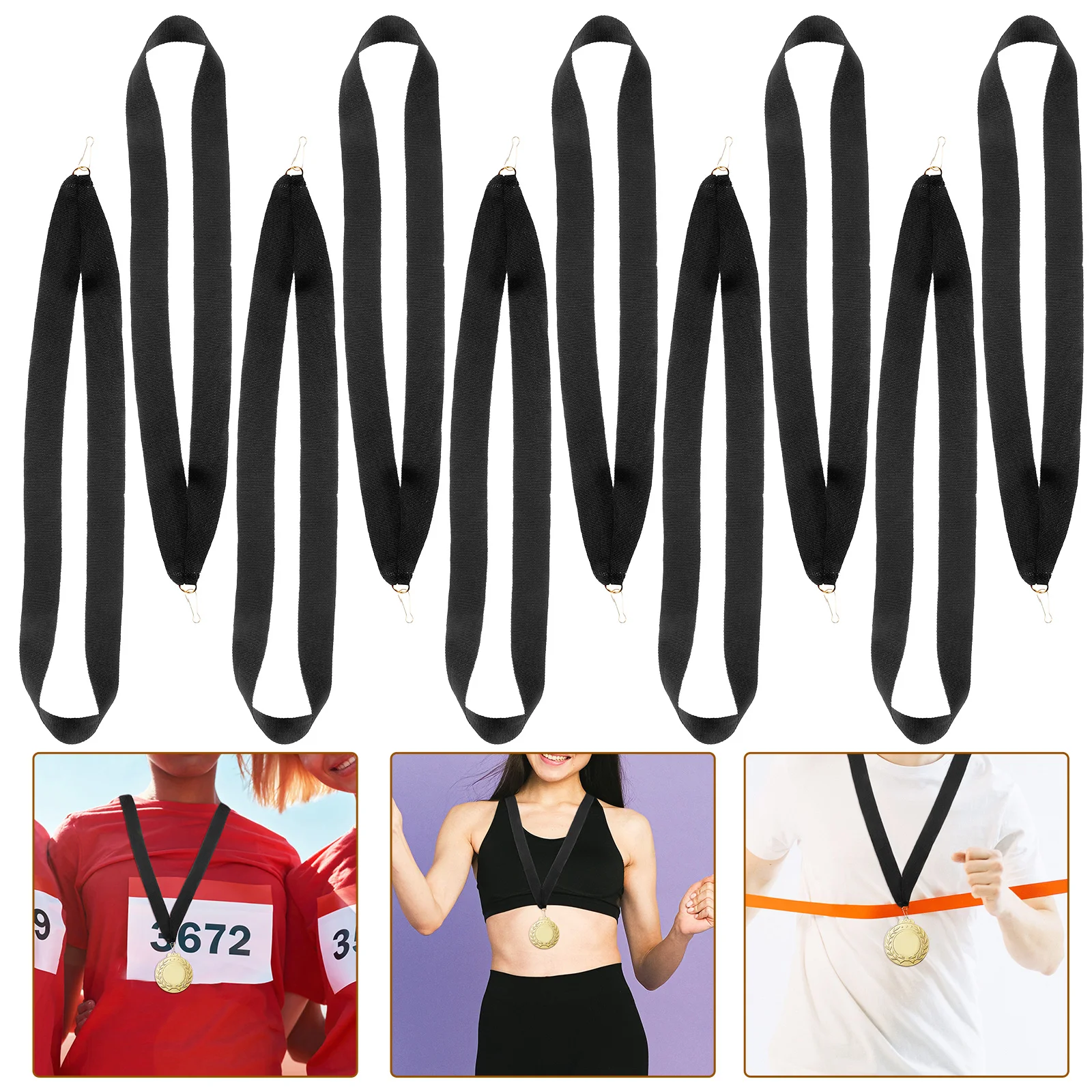 10pcs Lanyard Ribbon Neck Strip Polyester Award Ribbons Prize Straps Cord for Competition Neck Ribbon Sports Competition Party
10pcs Lanyard Ribbon Neck Strip Polyester Award Ribbons Prize Straps Cord for Competition Neck Ribbon Sports Competition Party