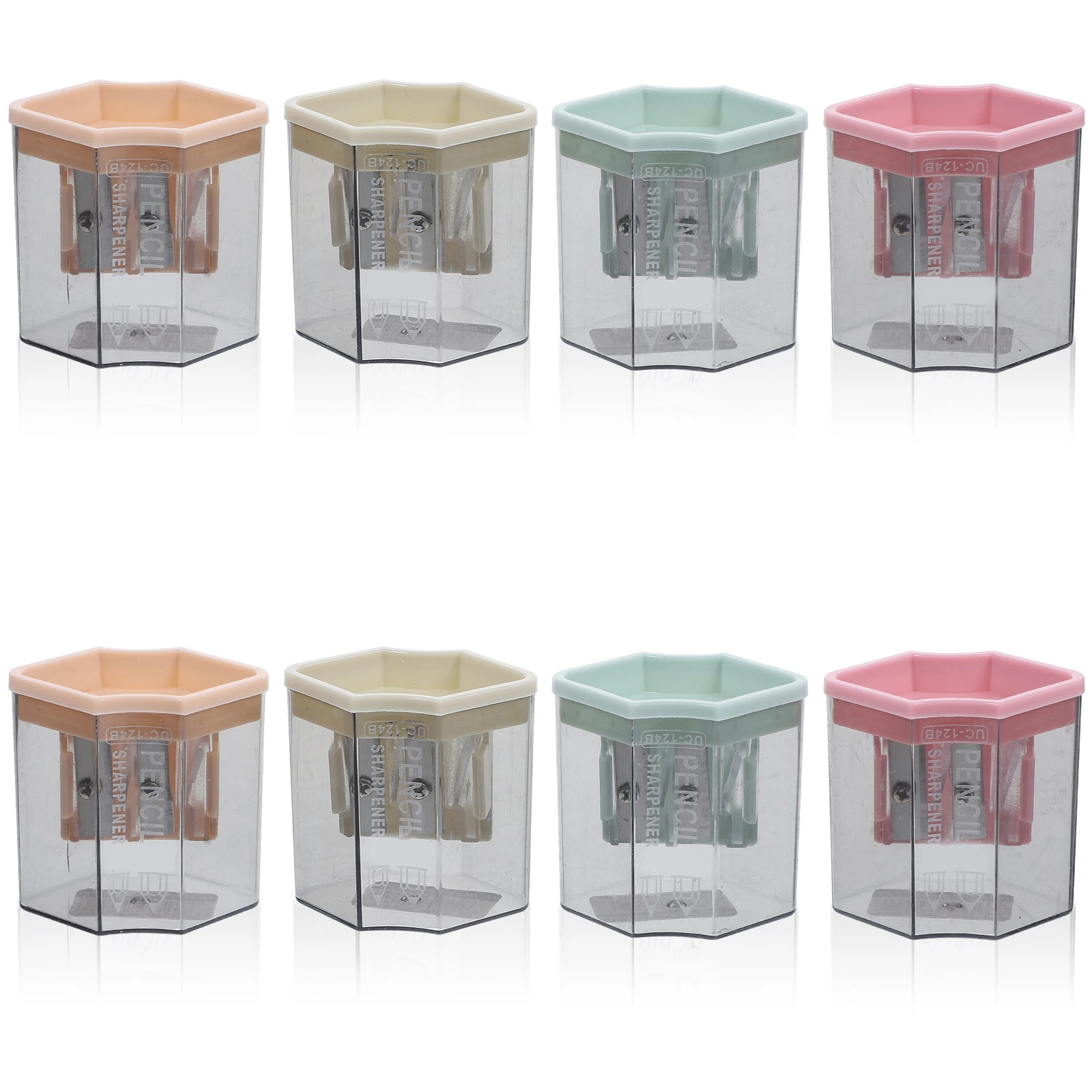 8Pcs Geometric Pencil Sharpeners Small Hand Sharpeners Premium Material Cute Pencil Sharpener for School
8Pcs Geometric Pencil Sharpeners Small Hand Sharpeners Premium Material Cute Pencil Sharpener for School