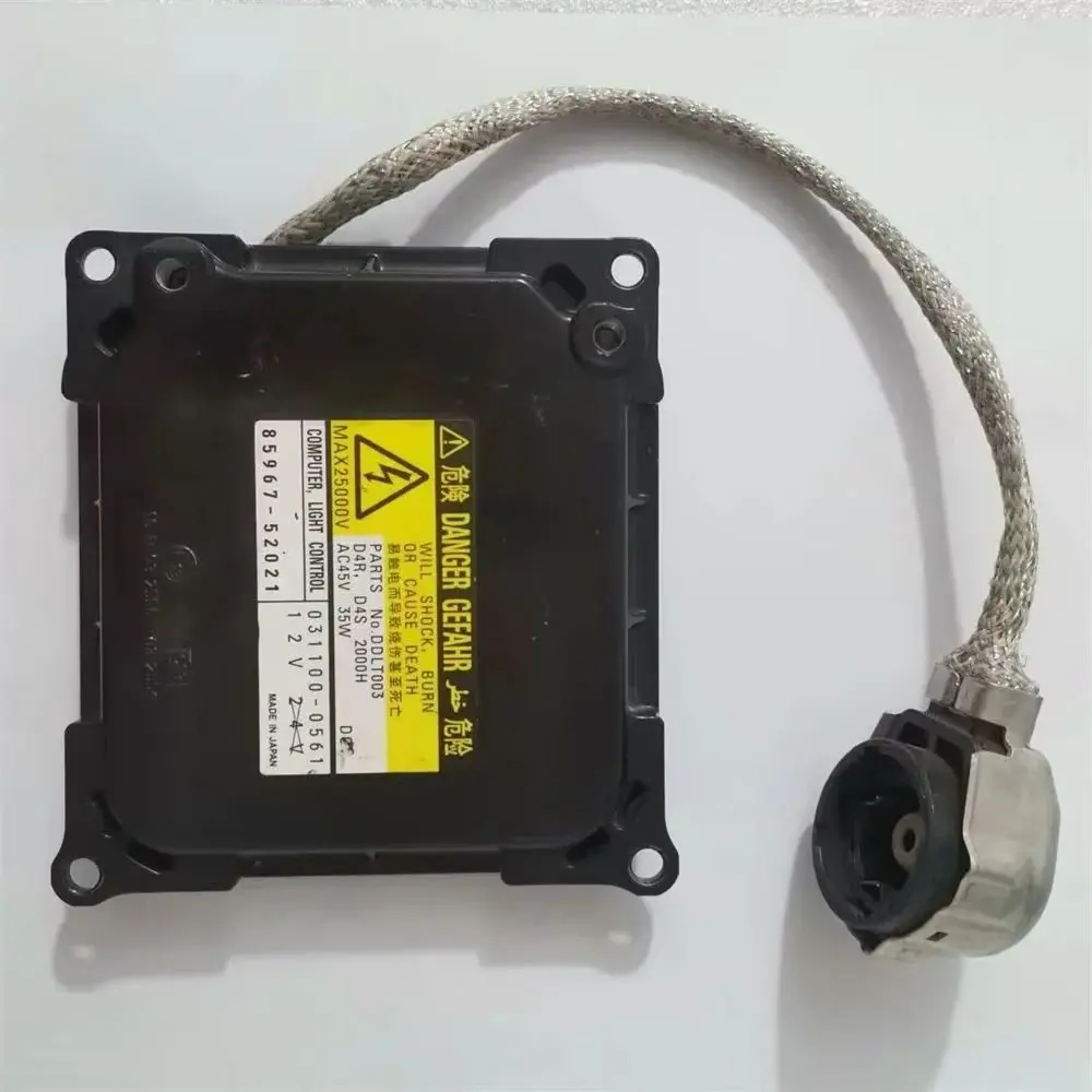 Оригинальный 85967-52021 EM KDLT003/DDLT003 85967-24010/85967-53040/85967-52020/85967-51050 Балласт для Toyota Lexus D4S D4R 
Оригинальный 85967-52021 EM KDLT003/DDLT003 85967-24010/85967-53040/85967-52020/85967-51050 Балласт для Toyota Lexus D4S D4R