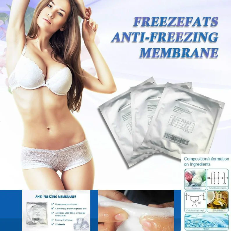 Membrane For Antifreeze Fat Freezing Membrane Antifreeze Pad 50Pcs Lot Cryotherapy Freezing Fat Cell Cool Slimming Machine
Membrane For Antifreeze Fat Freezing Membrane Antifreeze Pad 50Pcs Lot Cryotherapy Freezing Fat Cell Cool Slimming Machine