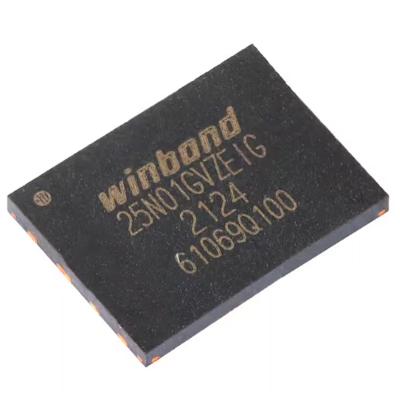 Brand New Original W25N01Gvzeig Silk Screen 25N01Gvzeig Wson-8 3V 1Gb Serial Nand Flash Memory Chip
Brand New Original W25N01Gvzeig Silk Screen 25N01Gvzeig Wson-8 3V 1Gb Serial Nand Flash Memory Chip