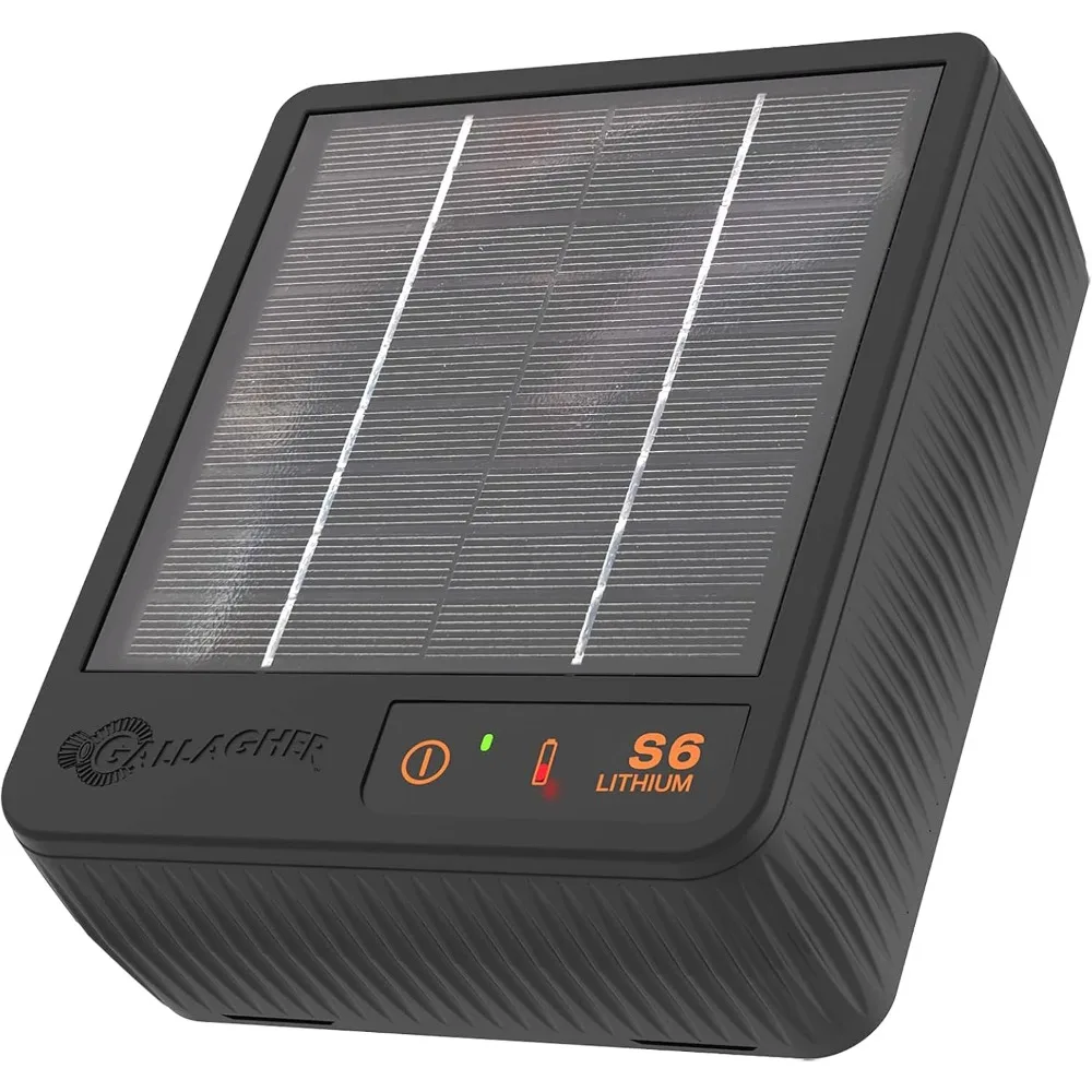 S6 Solar Fence Charger | Compact Electric Fence Energizer for Pets, Gardens, and Small Livestock
S6 Solar Fence Charger | Compact Electric Fence Energizer for Pets, Gardens, and Small Livestock