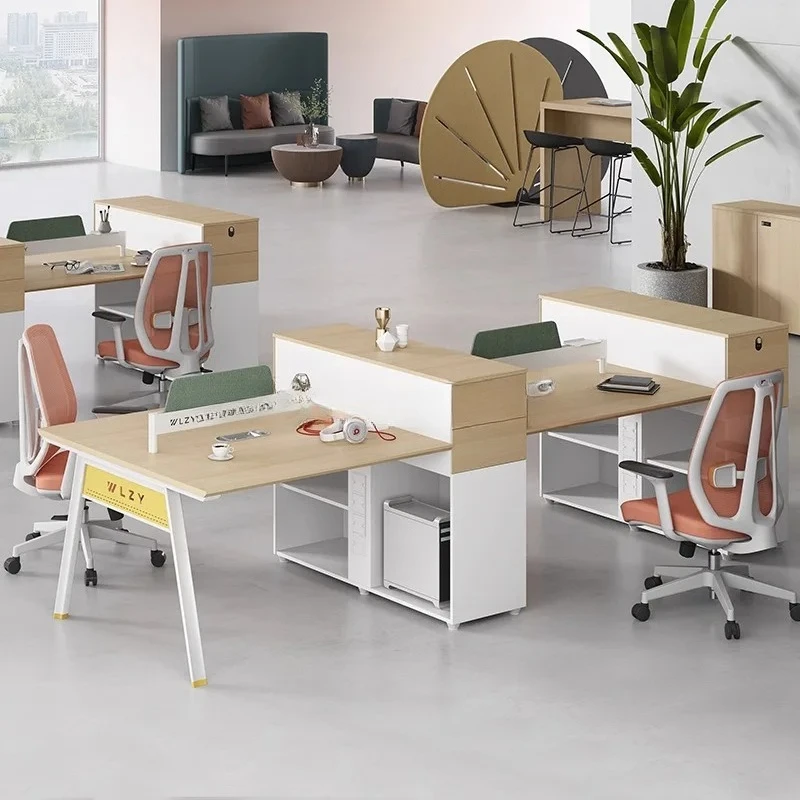 PYH Office Simple Modern Staff Desk Four-Person Office Table Workstation Desk Partition Office and Chair Set
PYH Office Simple Modern Staff Desk Four-Person Office Table Workstation Desk Partition Office and Chair Set