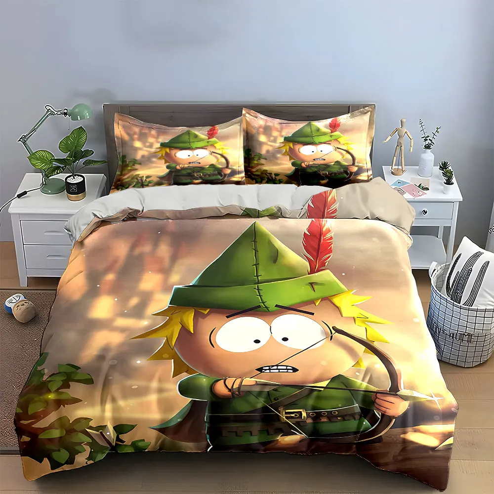 "Cartoon Archer Costume Set" Bedding Set with 1 Duvet Cover 2 Pillowcases Single Double King Queen, Gift
"Cartoon Archer Costume Set" Bedding Set with 1 Duvet Cover 2 Pillowcases Single Double King Queen, Gift