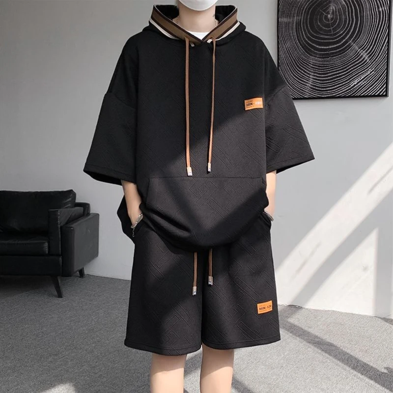 Big Tall Men Clothing Sets Summer Loose Fit Hoodie Shorts Suits Casual Two Piece Set Plus Size
Big Tall Men Clothing Sets Summer Loose Fit Hoodie Shorts Suits Casual Two Piece Set Plus Size
