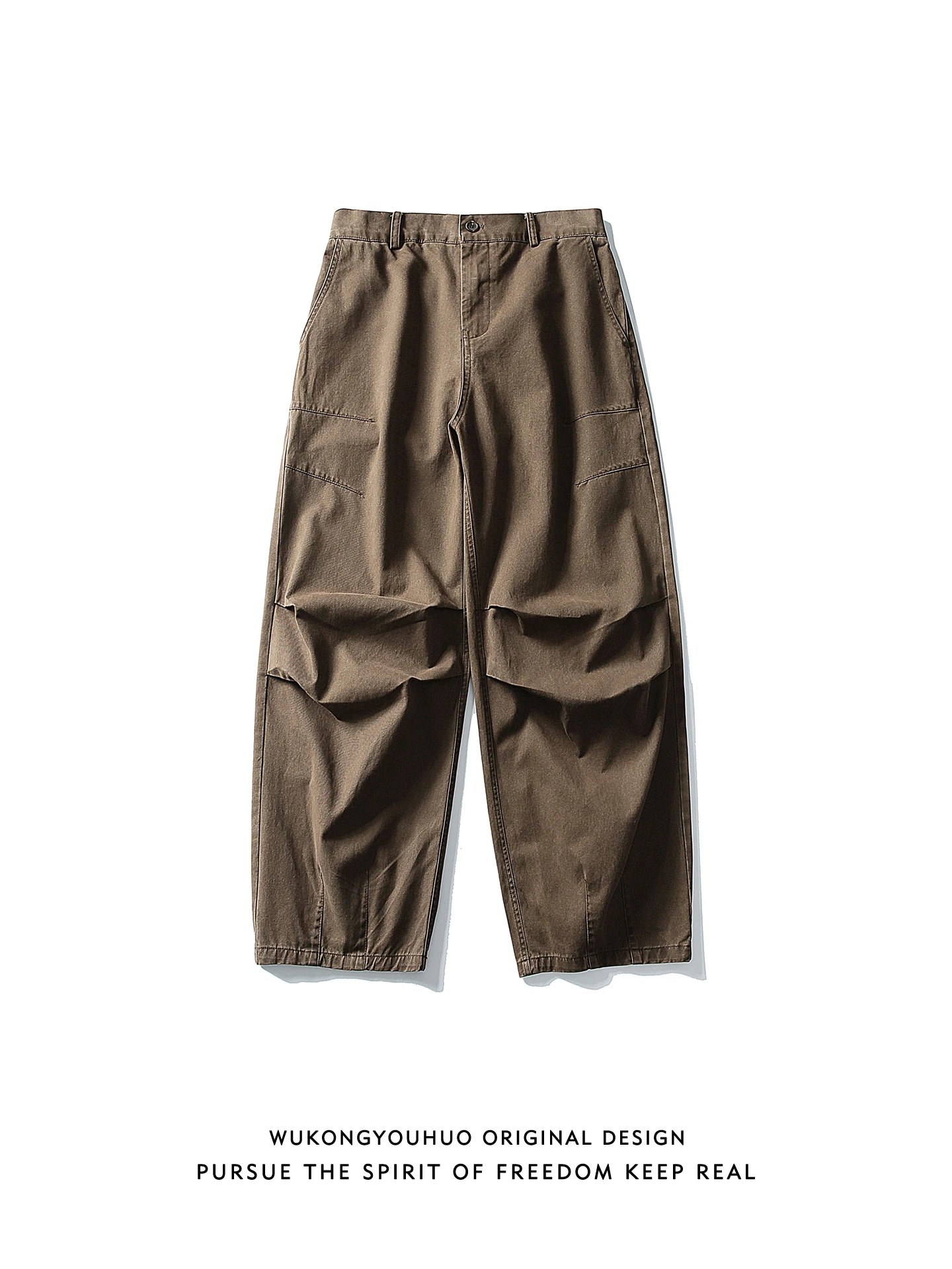 Мужские винтажные повседневные брюки Wukong: модные американские рабочие брюки прямого кроя, свободные, широкие, длинные
Мужские винтажные повседневные брюки Wukong: модные американские рабочие брюки прямого кроя, свободные, широкие, длинные