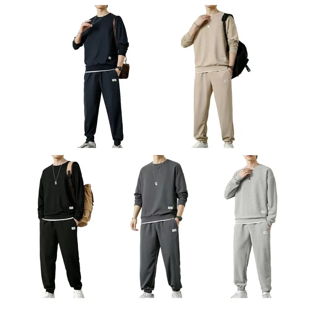 2025 Men's Summer New Suit Pocket Long Sleeve Trousers Fashion Casual Breathable Two-piece Set Drawstring Waist Sweatpants Set
2025 Men's Summer New Suit Pocket Long Sleeve Trousers Fashion Casual Breathable Two-piece Set Drawstring Waist Sweatpants Set