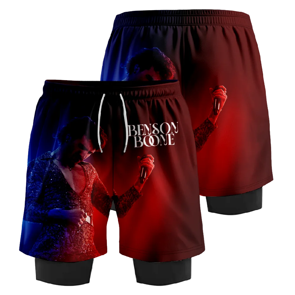 Benson Boone Merch Print Поддельные две шорты Косплей Женщины Мужчины Мода Повседневная уличная одежда
Benson Boone Merch Print Поддельные две шорты Косплей Женщины Мужчины Мода Повседневная уличная одежда
