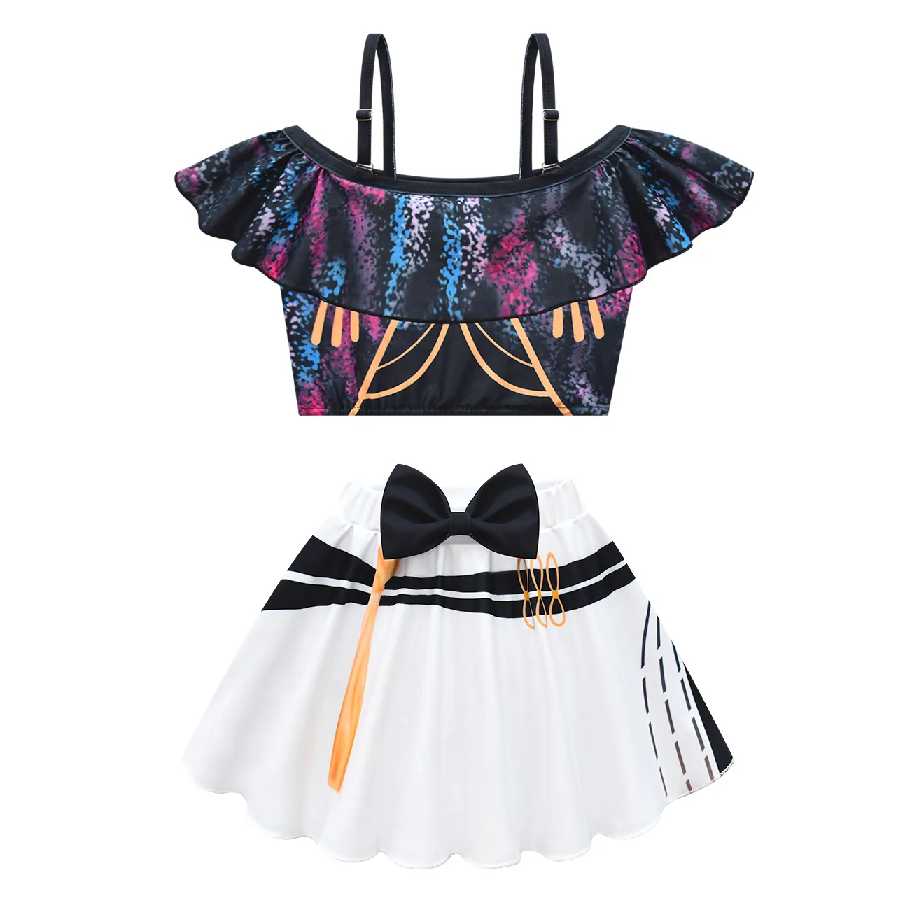 2pcs/set New Summer Child Bikini Swimsuit Set Kids Swimsuit High Elastic Stretchy Camisole Two Piece+Swim Cap Beach Pool Clothes
2pcs/set New Summer Child Bikini Swimsuit Set Kids Swimsuit High Elastic Stretchy Camisole Two Piece+Swim Cap Beach Pool Clothes