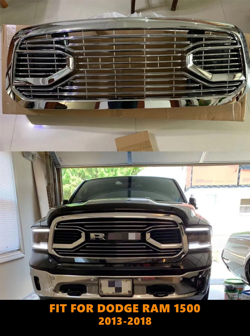 High Quality ABS Front Middle Grill Racing Grills Full Good Quality Chrome Fit For Dodge Ram 1500 2013-2018
High Quality ABS Front Middle Grill Racing Grills Full Good Quality Chrome Fit For Dodge Ram 1500 2013-2018