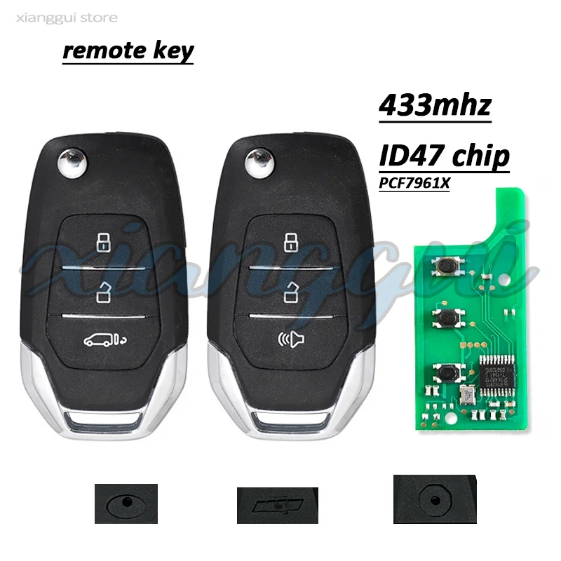 3 Buttons Folding Car Key Remote Auto Key Shell Housing for SAIC MAXUS Pick Up T60 T70 Ev30 LDV V90 V80 G10 for MG for Chevrolet
3 Buttons Folding Car Key Remote Auto Key Shell Housing for SAIC MAXUS Pick Up T60 T70 Ev30 LDV V90 V80 G10 for MG for Chevrolet