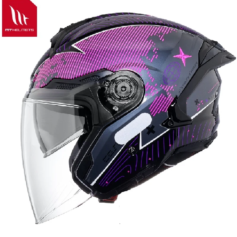 MT COSMO SV Motorcycle Helmet ECE DOT Certification Half Helmet Men Capacete Cascos Para Moto 3/4 Open Face Casco Moto
MT COSMO SV Motorcycle Helmet ECE DOT Certification Half Helmet Men Capacete Cascos Para Moto 3/4 Open Face Casco Moto
