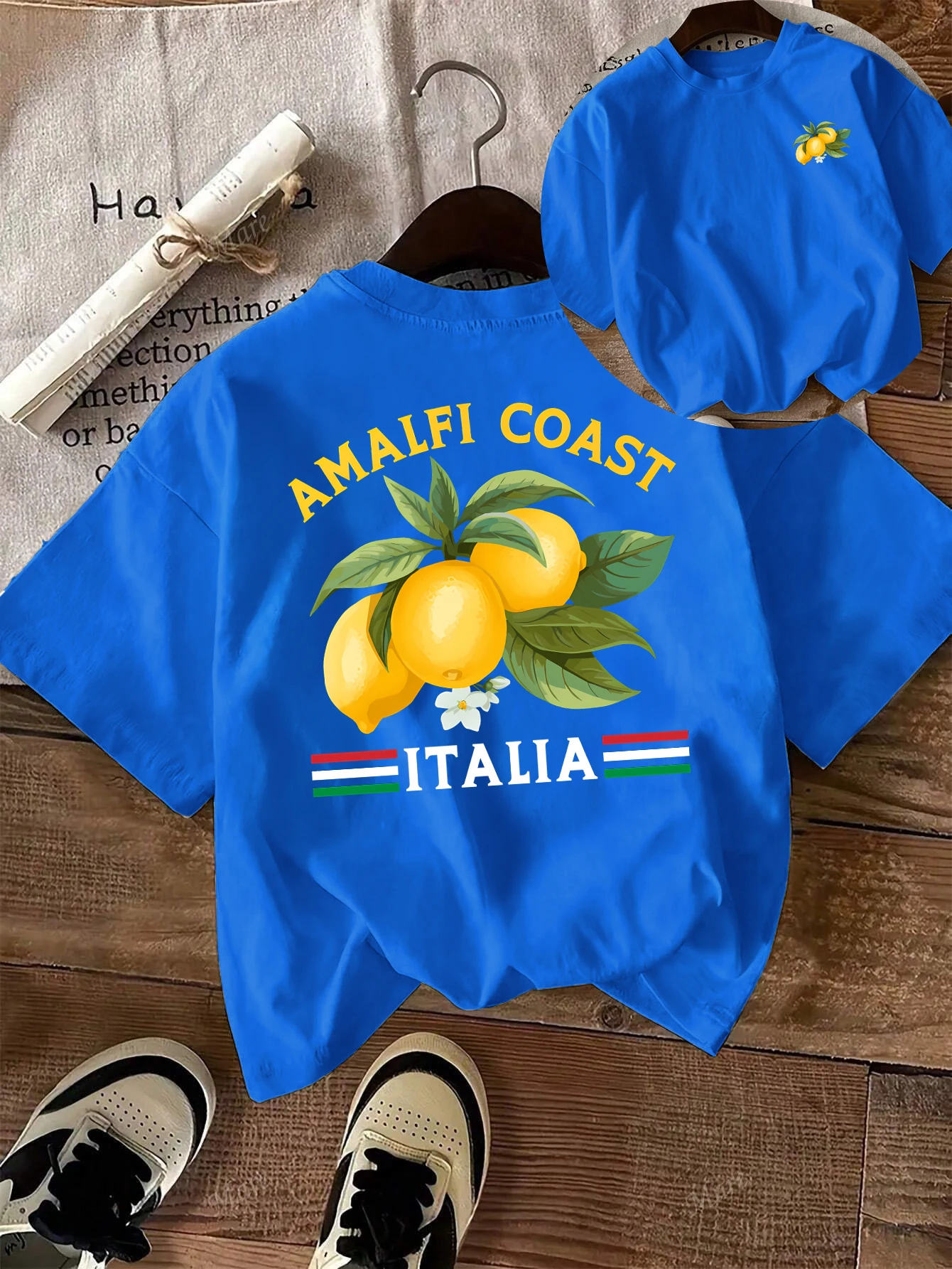 Футболка с принтом Amalfi Coast Lemon Fruit Italia, женские летние хлопковые футболки, универсальная повседневная одежда, уличная одежда с круглым вырезом
Футболка с принтом Amalfi Coast Lemon Fruit Italia, женские летние хлопковые футболки, универсальная повседневная одежда, уличная одежда с круглым вырезом