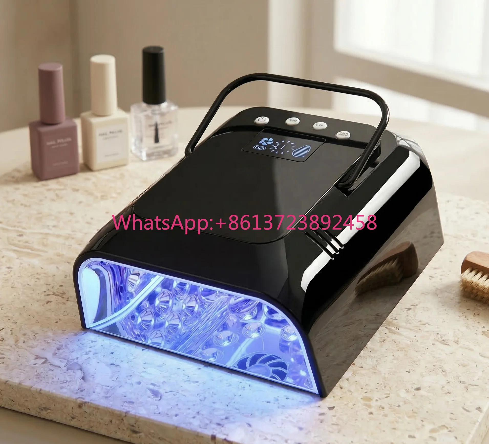 2026 New Design Fast-Dry Light Dual UV LED Nail Dryer with Integrated Cooling Fan
2026 New Design Fast-Dry Light Dual UV LED Nail Dryer with Integrated Cooling Fan