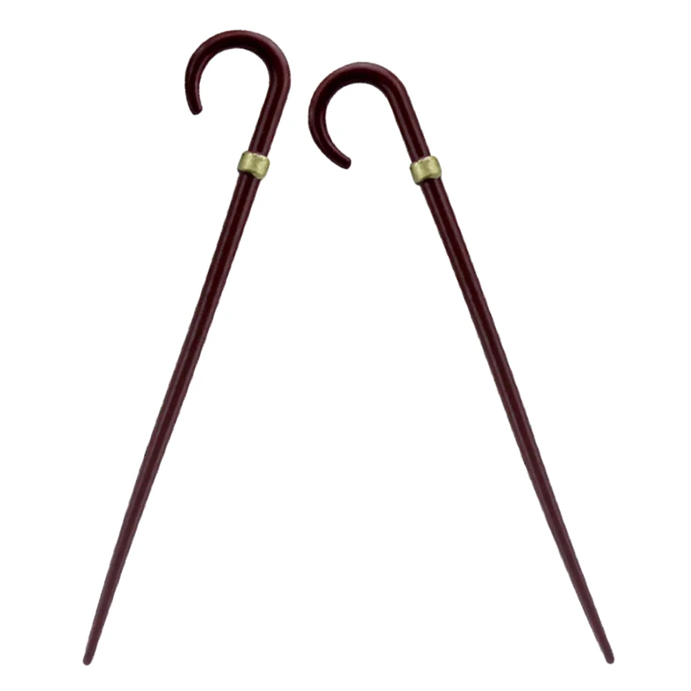 2 Pcs Dollhouse Crutches Vintage Decor Halloween Miniatures Decorations Accessories
2 Pcs Dollhouse Crutches Vintage Decor Halloween Miniatures Decorations Accessories