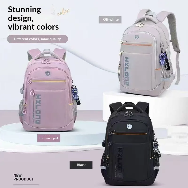 Middle & High School Backpack for Students, Large Capacity Lightweight School Backpack with Spine Support
Middle & High School Backpack for Students, Large Capacity Lightweight School Backpack with Spine Support