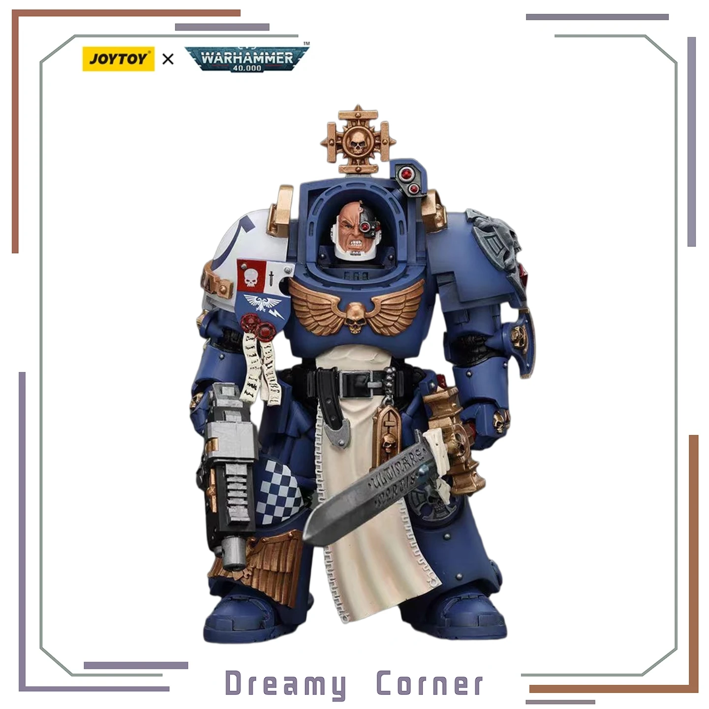 【In Stock】JOYTOY Warhammer 40K Ultramarines Captain in Terminator Armour 1/18 Action Figures Models Toys
【In Stock】JOYTOY Warhammer 40K Ultramarines Captain in Terminator Armour 1/18 Action Figures Models Toys