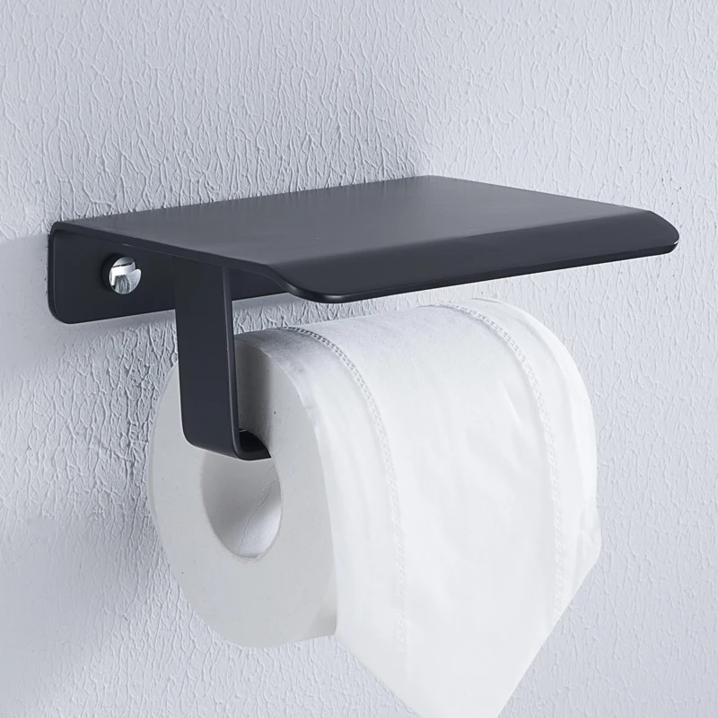 304 Stainless Steel Toilet Paper Towel Holder Black Toilet Paper Rack Cover Tissue Roll Hanger for Bathroom Kitchen Accessories
304 Stainless Steel Toilet Paper Towel Holder Black Toilet Paper Rack Cover Tissue Roll Hanger for Bathroom Kitchen Accessories