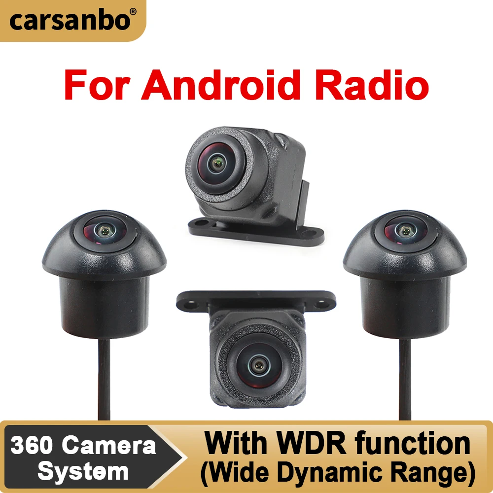 Carsanbo Car 360 Camera System HD WDR Camera For Android Auto Radio Night Vision Surround View Camera System
Carsanbo Car 360 Camera System HD WDR Camera For Android Auto Radio Night Vision Surround View Camera System