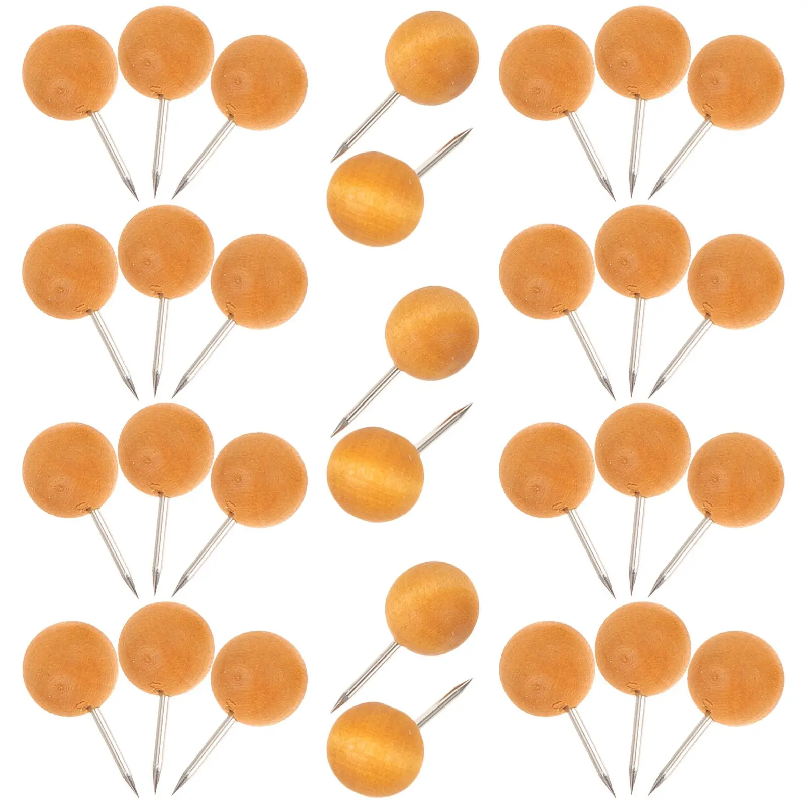 100 Pcs Bulletin Wooden Push Pin Thumb Tacks for Cork Board Outdoor Thumbtacks Travel
100 Pcs Bulletin Wooden Push Pin Thumb Tacks for Cork Board Outdoor Thumbtacks Travel