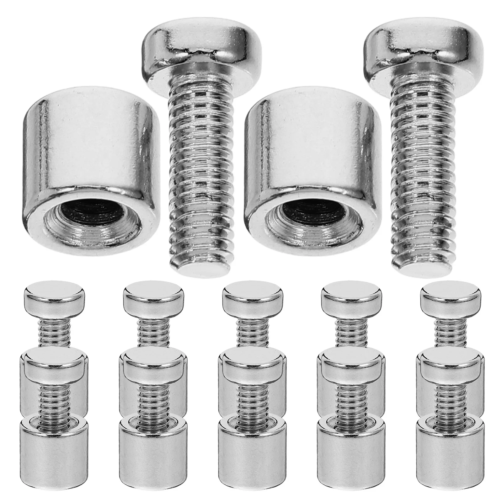 12 Sets Screw Accessories Wall Mounts Metal Sturdy Store Sign Holders Advertising Bracket Glass Nail Heavy Duty Frame
12 Sets Screw Accessories Wall Mounts Metal Sturdy Store Sign Holders Advertising Bracket Glass Nail Heavy Duty Frame