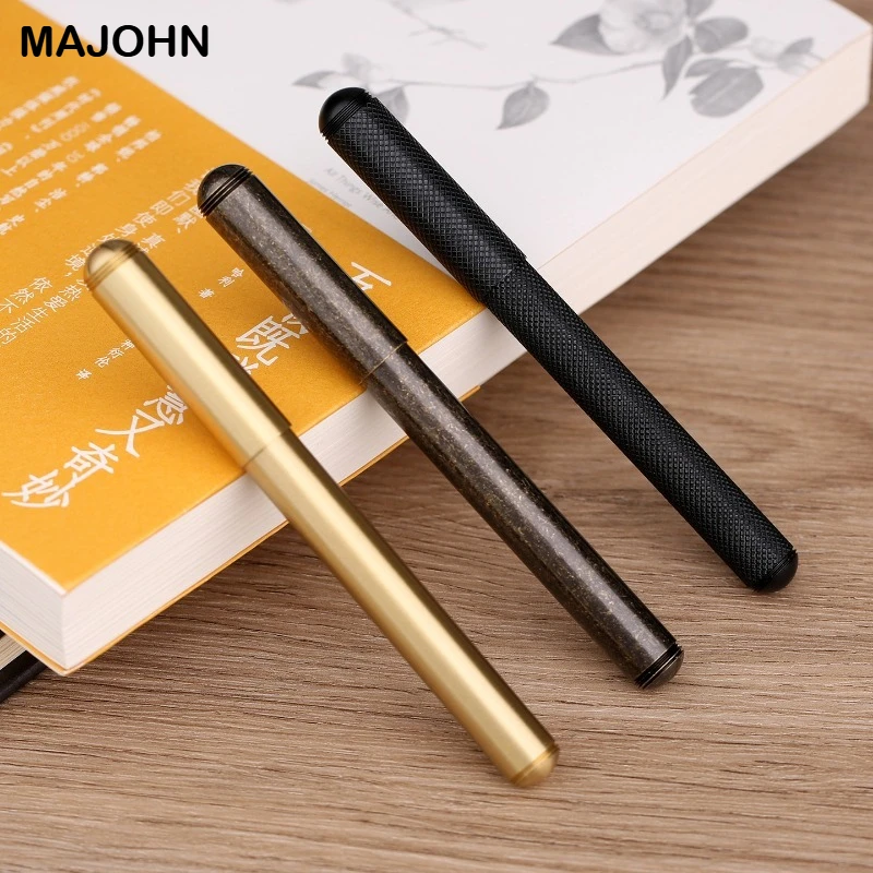 MAJOHN DELIKE Fountain Pen Brass Original Color Antique Elements All Copper Pens Gift Pen Stationery School Office Supplies
MAJOHN DELIKE Fountain Pen Brass Original Color Antique Elements All Copper Pens Gift Pen Stationery School Office Supplies