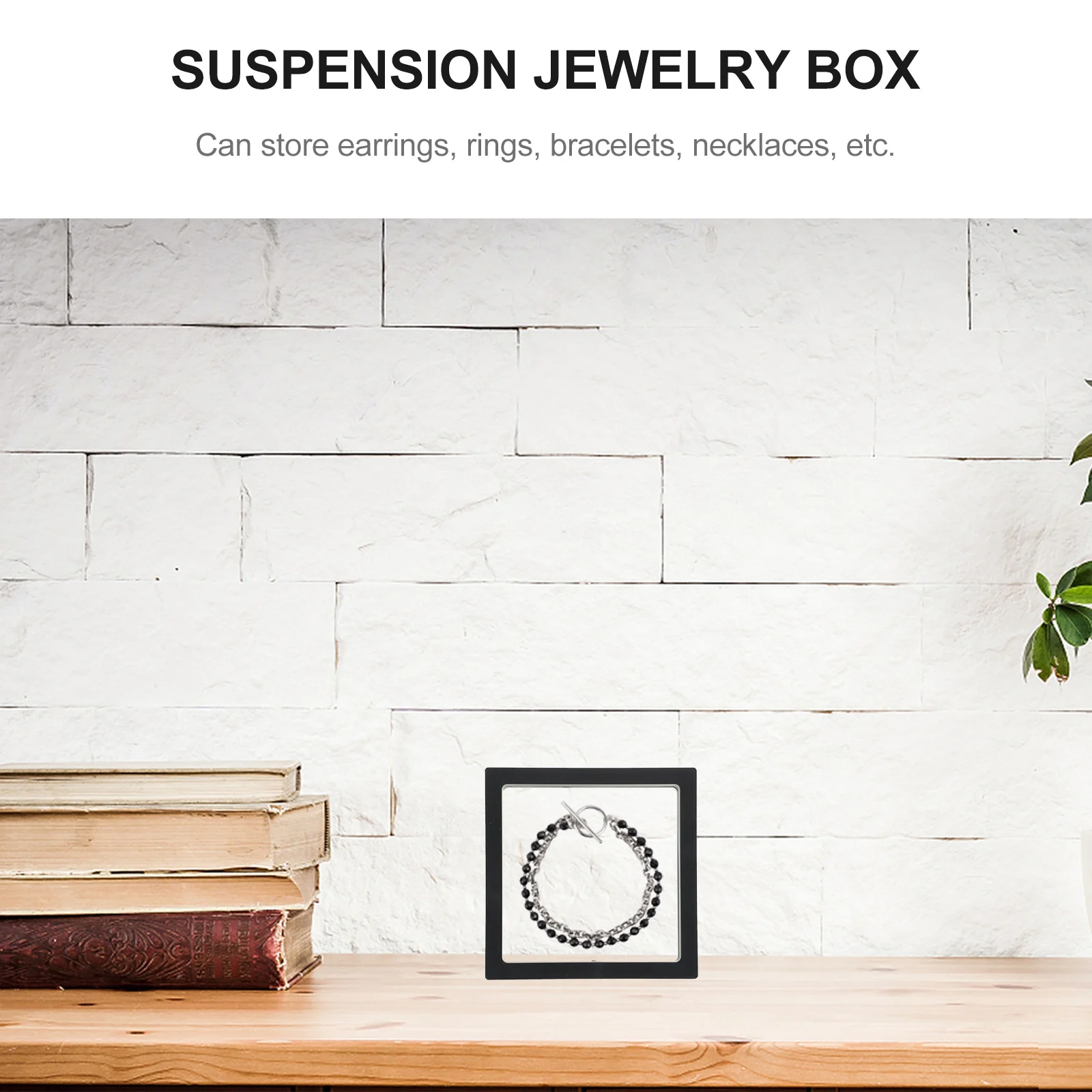 2Pcs Watch Storage Box Clear Jewelry Organizer Holder ABS Plastic Frame for Earrings Rings Necklace Bracelet Display
2Pcs Watch Storage Box Clear Jewelry Organizer Holder ABS Plastic Frame for Earrings Rings Necklace Bracelet Display