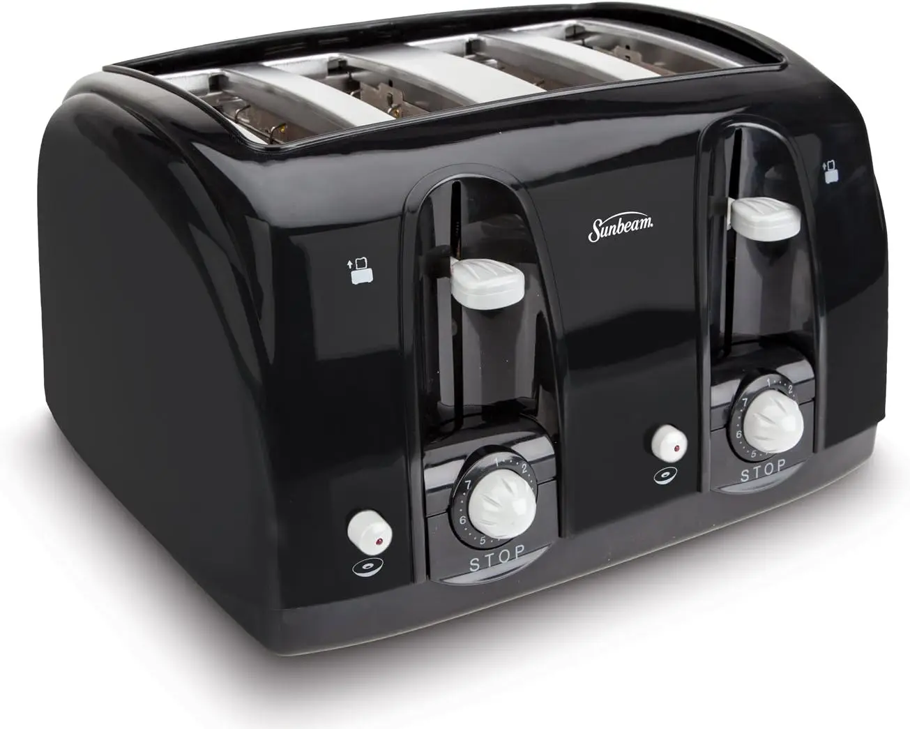 Black 4-Slice Wide Slot Toaster with Adjustable Browning Control and Removable Crumb Tray for Efficient Toasting
Black 4-Slice Wide Slot Toaster with Adjustable Browning Control and Removable Crumb Tray for Efficient Toasting