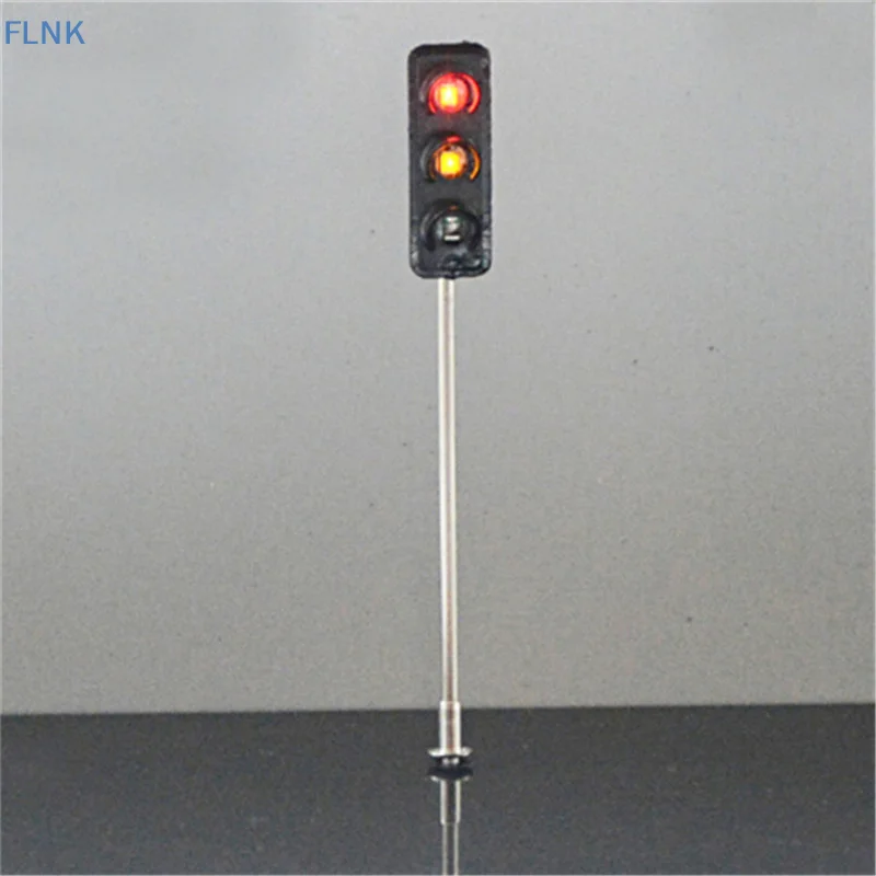 【KC】【FN】Single Side HO/OO Traffic Light Signal LED Model Train Railroad Crossing Street Mini Decoration
【KC】【FN】Single Side HO/OO Traffic Light Signal LED Model Train Railroad Crossing Street Mini Decoration