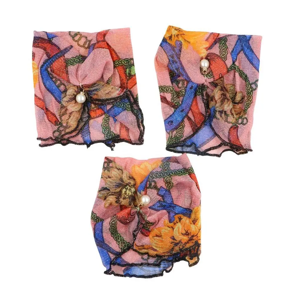 Scarf Elastic Hair Band Neckerchief Flower Ruffle Edge Stripe Printed Scarf Summer Bib Female Shawl Korean Style Scarves
Scarf Elastic Hair Band Neckerchief Flower Ruffle Edge Stripe Printed Scarf Summer Bib Female Shawl Korean Style Scarves