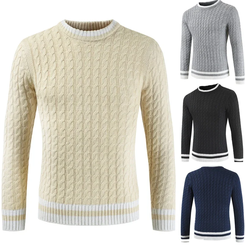 2023 New Men's Knitted Sweater Retro Korean Street Fashion Designer Brand Luxury Top Christmas Gift Fashion Menswear
2023 New Men's Knitted Sweater Retro Korean Street Fashion Designer Brand Luxury Top Christmas Gift Fashion Menswear